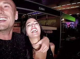 Cute brunette chick has hardcore anal fuck fest