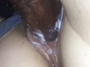 Made her cum on her FIRST BBC