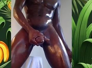 Hot Black Teen Busting Huge Cumshot Compilation Part 4! King of the jungle!