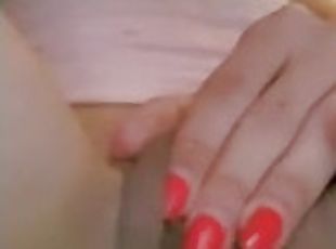 Morning sensual masturbating of my girlfriend