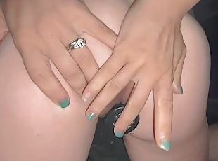 Homemade Wife Fingers Her Ass During Sex