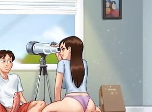 Summertime Saga: StepSister Asks Her StepBrother To See His Huge Cock-Ep96