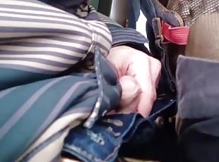 énorme, masturbation, public, amateur, mature, ejaculation-sur-le-corps, gay, branlette, cognage, bus