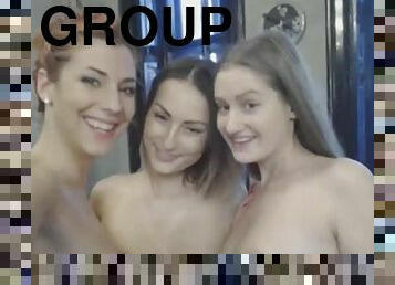 College Party Foursome Fucking After College