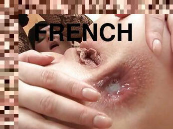 Naughty French lady Pandora gets balled anal