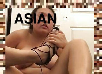 Asian foot fetish slut