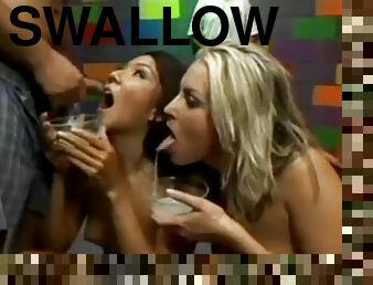 Cum swallow so crazy