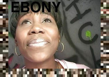 This Pretty Ebony Loves Gloryhole Dicks To Blow Hard