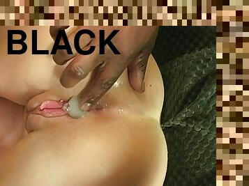 Extracting jizz out of black cocks is best done by Barb Cummings