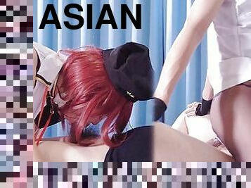 ?Hololive??Houshou Marine Vtuber Sex, Asian Hentai Trans Femboy cosplay shemale 4