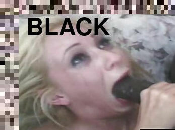 Big black cock blasting Hillary Scotts pussy hardcore doggystyle