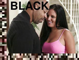 Shane Diesel fucks his huge black dick into Baylee Blade