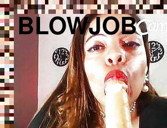 ElissaBerry Gets CREAMED! Hot Blowjob Vid!