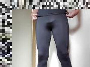 Femboy wearing sexy running outfit  ????
