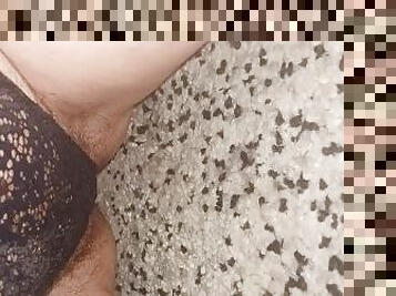 pisser, amateur, ados, culotte, fétiche, solo