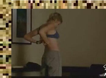 Sensual Blonde Babe Toni Collette Exposes Her Hot Ass and Juicy Rack