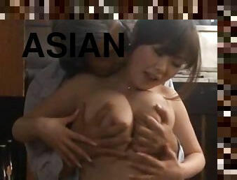 Asian Hottie Rio Hamasaki Gets Dirty With A Horny Guy