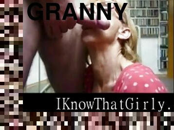 Granny sucking bvr