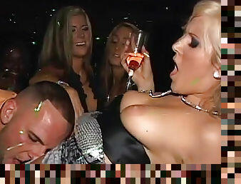 Big cock bangs blonde at party