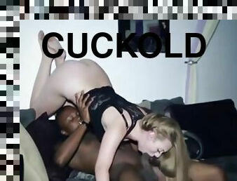 Cuckold couple trys BBC