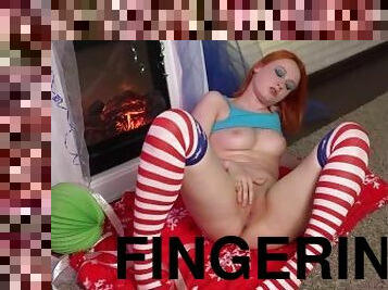 Ginger girl wishes you a lot of sex in the new year