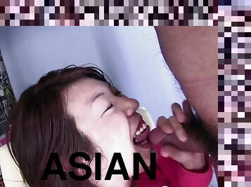 asiatique, cul, levrette, grosse, poilue, chatte-pussy, amateur, fellation, ejaculation-sur-le-corps, hardcore