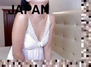 orgasme, amatir, sayang, jepang, akademi, webcam, manis, seorang-diri