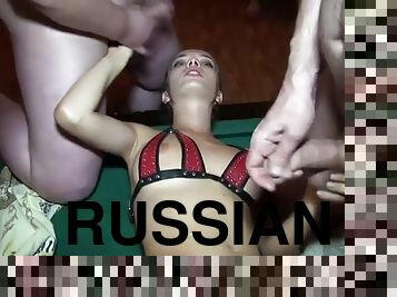 orgie, russe, échangistes-et-libertins, amateur, gangbang