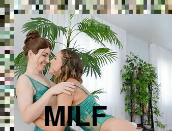 Sultry MILF lesbian jaw-dropping adult movie