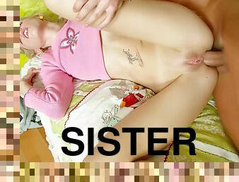 Virgin Step Sister Seduce Big Dick Bro To Anal Deflorat With Sei N