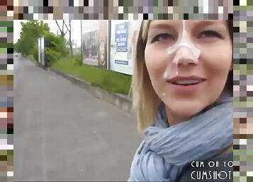 en-plein-air, public, amateur, ejaculation-sur-le-corps, point-de-vue, petite-amie, sur-le-visage