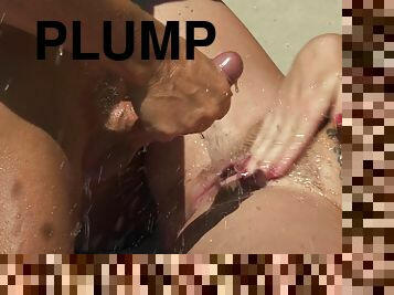 Plump sex goddess Edyn Blair enjoys an erected dick up her snatch