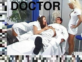 Naughty nurses and doctors fucking each other's brains out