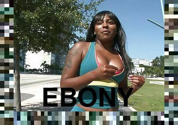 Pleasure Gives Miami Hot Ebony Hardcore Sex