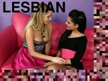 Madison Parker makes a booty call for lesbian chick Brynn Tyler