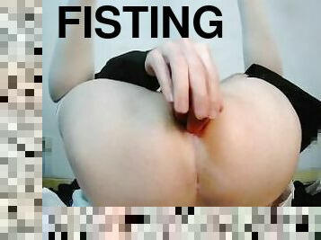 fisting, chatte-pussy, amateur, anal, gay, blonde, lingerie, mignonne, fétiche, solo