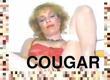 Masturbation Is What Makes This Nasty Cougar Horny