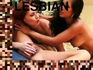 chatte-pussy, lesbienne, jouet, bikini