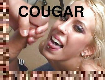 Cougar Milf Sucks The Boy Next Doors Hard Cock