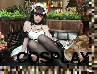 Jap nasty Noshiro COSPLAY erotic clip