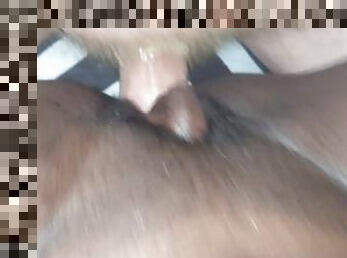phat ebony pussy with a big clit takes bwc
