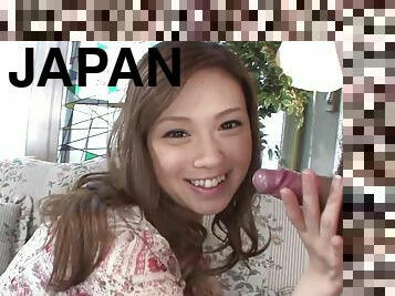 Uncensored Japanese Ayumu Sena blowjob interview Subtitled