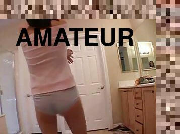 amateur, ados, petite-amie, première-fois, webcam, solo, taquinerie