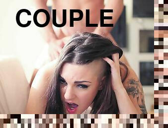 orgasme, hardcore, couple