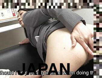 Subtitled bizarre Japanese anal sex preparation seminar HD