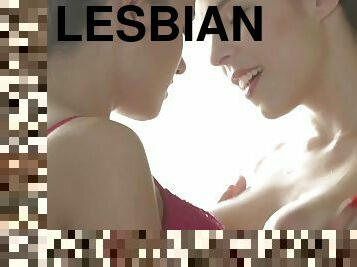 Two European Lesbians Are Enjoying Sensual Sex