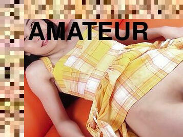 Nipponese amateur stunner crazy porn video