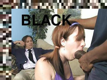 Appetizing Ivy Rider Goes Hardcore With A Black Guy