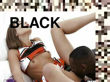 cul, gros-nichons, anal, fellation, ébène, énorme-bite, interracial, ados, black, pom-pom-girl