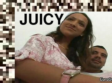 Juicy Sabrina Sweet Goes Crazy Doing A Threesome In A Reality Video